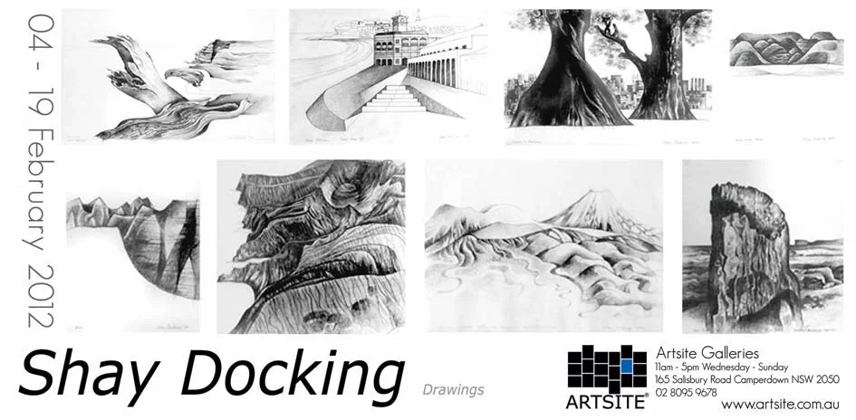 Shay Docking (1928-1998) - The Drawings 04 - 19 February 2012, Artsite Exhibition Archive.