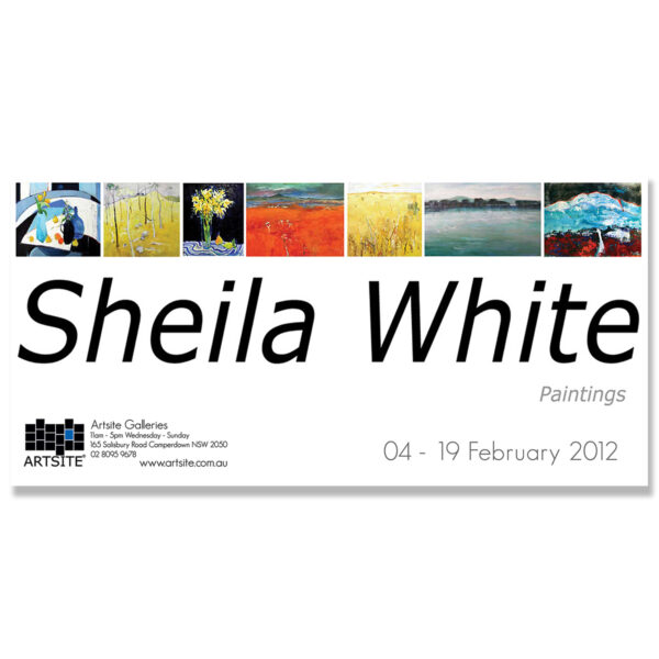 Sheila White: New Paintings 04 - 19 February 2012. Solo Exhibition Archive. Artsite Contemporary Australia. Browse | Acquire | Collect.