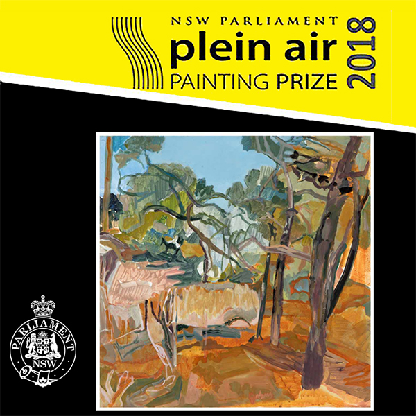 Kerry Johns finalist 2018 NSW Parliament Plein Air Painting Prize. Artsite Contemporary Galleries, Australia Browse | Acquire | Collect.