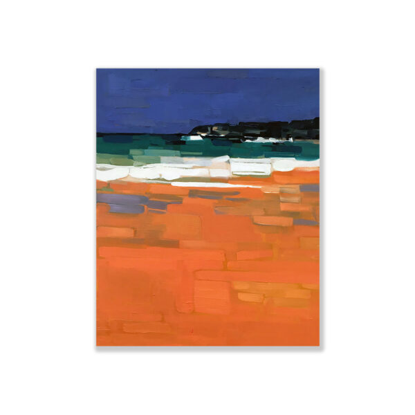 SOLD: Nikki Adams - South Curl Curl, 2014. Oil on Canvas, 76x60cm | Artsite Contemporary, Sydney