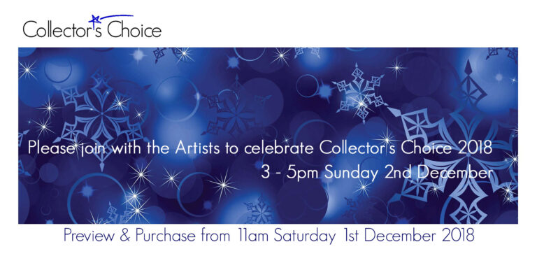 Collector's Choice 2018, is your opportunity to buy yourself, or someone else, a wonderfull gift; start a collection or add to an already growing collection, by adding some of the best quality works from local and internationally recognised artists. Exhibiting Artists include: Ben Rak | Cathryn McEwen | Corinne Loxton | Cornelius Timmer | Daniel Skeffington | David Asher Brook | Dorothy Erickson | Edith Cowlishaw | Erika Beck | Gary Shinfield | Graham Marchant | Ian Chapman | Jack Fangmin Wu | Jamie Cole | John Edwards | Jude Rose | Judy Trick | Katherine Rooney | Kathryn Queama | Kerry Johns | Kerwayne Berry | Lee Blattmann | Lucinda James | Madeleine Tuckfield-Carrano | Michael Ambriano | Mo Orkiszewski | Murat Urlali | Nikki Suebwongpat | Peter Anderson | Randall Sinnamon | Rene Kulitja | Ross Skinner | Sandi Rigby | Stephen Williams | Vicki Parish | Victoria Peel | Wei Bin Chen (Jeffrey) | Yong Kang Gao.