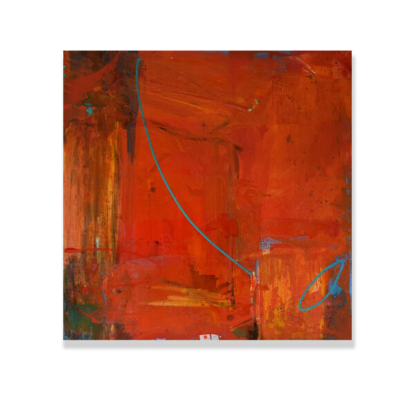 Sold: Judy Trick - Tango, 2020. Mixed Media on Canvas approx 90x90cm