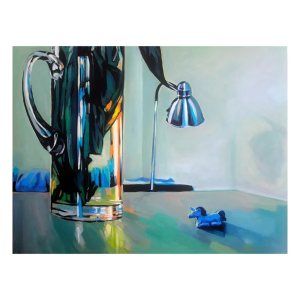 SOLD: Nikki Adams - Arise and shine, 2021 Oil on linen, 81x107cm