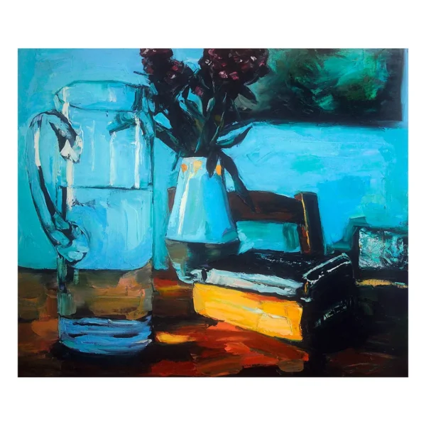 SOLD: Nikki Adams - Rest, 2021 Oil on linen, 76x91cm