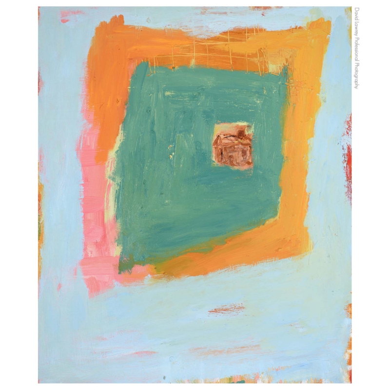 SOLD: John Edwards - Target, 2021 Oil on Canvas, 60x51cm. John Edwards: A Painted Journey. April 2021 | Solo Exhibition | Artsite Contemporary, Sydney