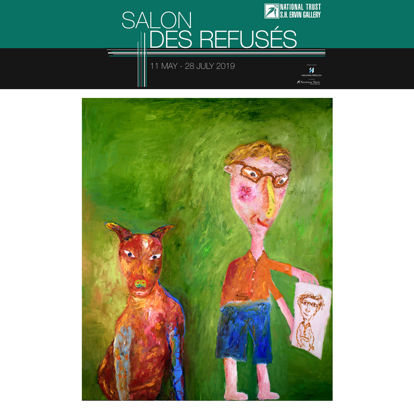 John Edwards Artist at Artsite Contemporary Galleries Australia, Salon des Refusés 2019 | S.H.Ervin Gallery