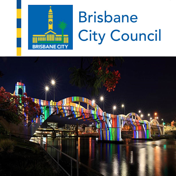 David Asher Brook | Tzitzit Projection | William Jolly Bridge, Brisbane | Chanukah in the City