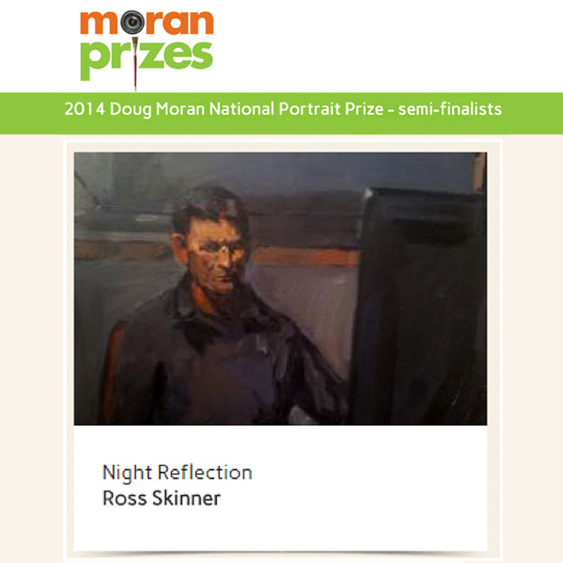 Ross Skinner | Semi-finalist | 2014 Doug Moran National Portrait Prize