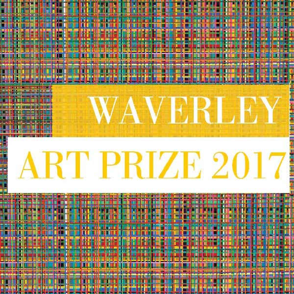 Graham Marchant | Finalist | Waverley Art Prize 2017 | with his work 'Poppies and Begonias, Balmain Garden' 2017'