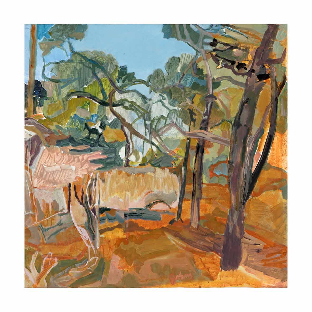 Kerry Johns | Finalist | 2018 NSW Parliament Plein Air Painting Prize