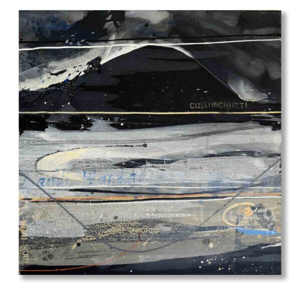 SOLD: Cullunghutti, 2021 Mixed-media on canvas, 92x92cm