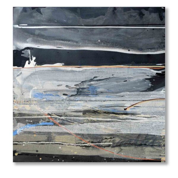 SOLD: Judy Trick - Toolijooa, 2021 Mixed-media on canvas, 92x92cm