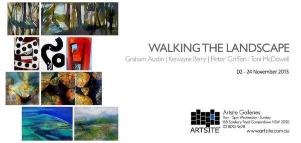 Walking the Landscape, 02 - 24 November 2013, Artsite Contemporary Exhibition Archive.