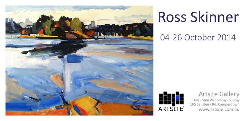 Ross Skinner: New Paintings, 04 - 26 October 2014, Artsite  Contemporary exhibition archive.