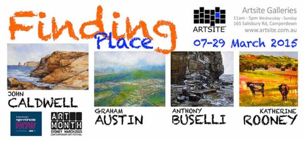 Finding Place, 07 March - 29 March 2015, Artsite Contemporary exhibition archive