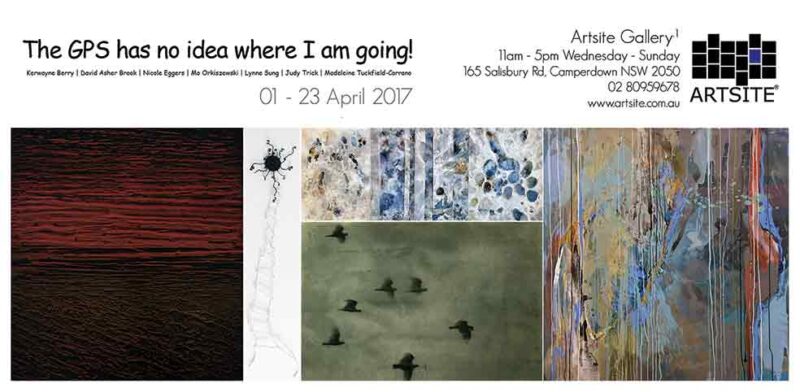 The GPS has no Idea where I am Going! 01 - 23 April 2017, Artsite Contemporary exhibition archive.