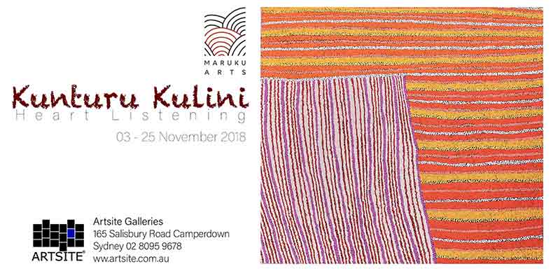 Kunturu Kulini (Heart Listening), 03 - 25 November 2018, Artsite  Contemporary exhibition archive.