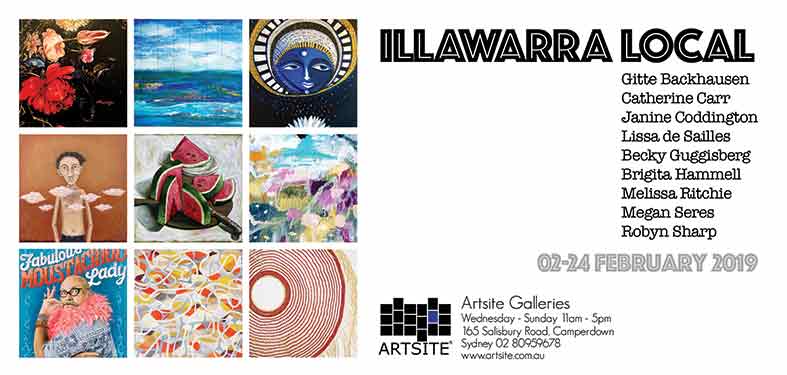 Illawarra Local, 02 - 24 February 2019, Artsite  Contemporary exhibition archive.