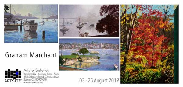 Graham Marchant. 03 - 25 August 2019