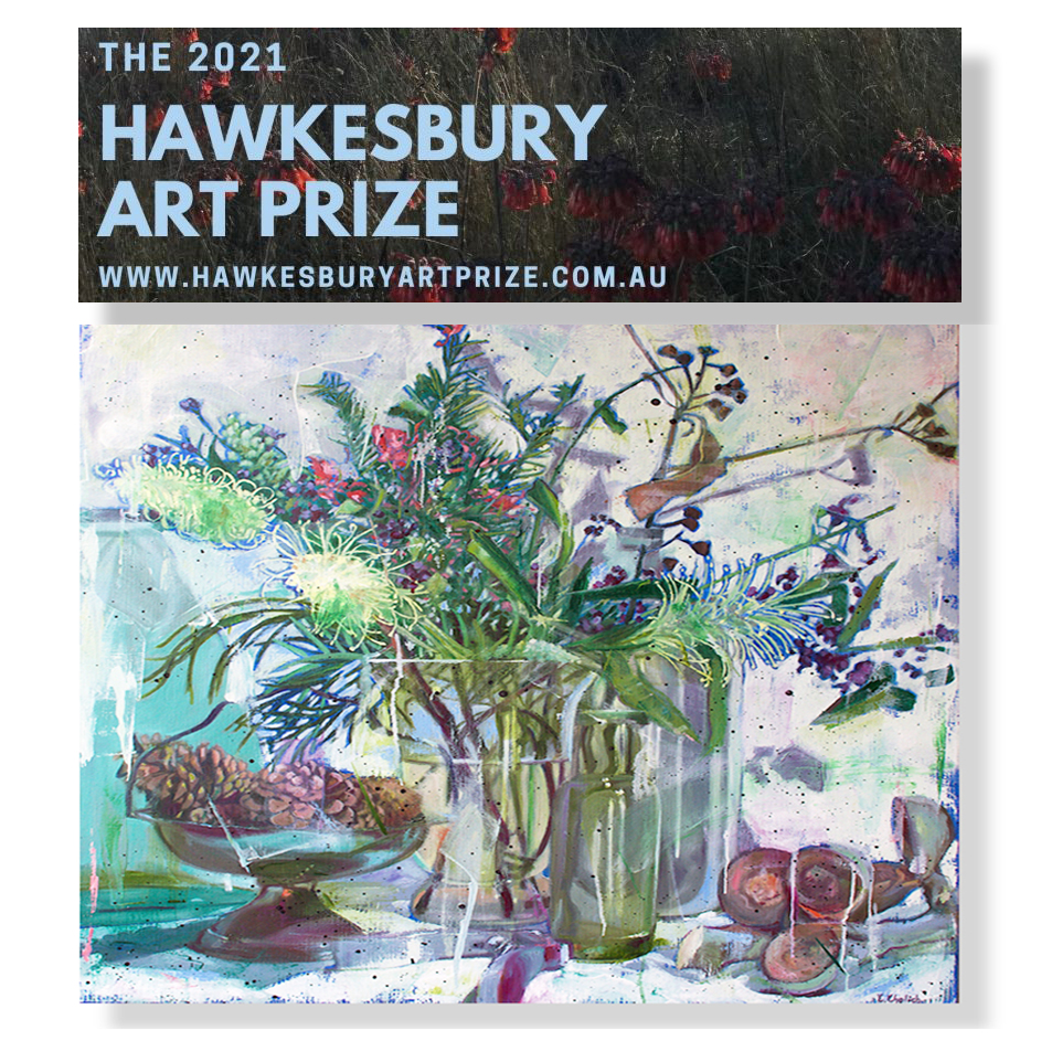 Artsite  Contemporary Artist, Erika Cholich selected as Finalist in Hawkesbury Art Prize, 2021. Image: Purloined Loveliness, 2021.