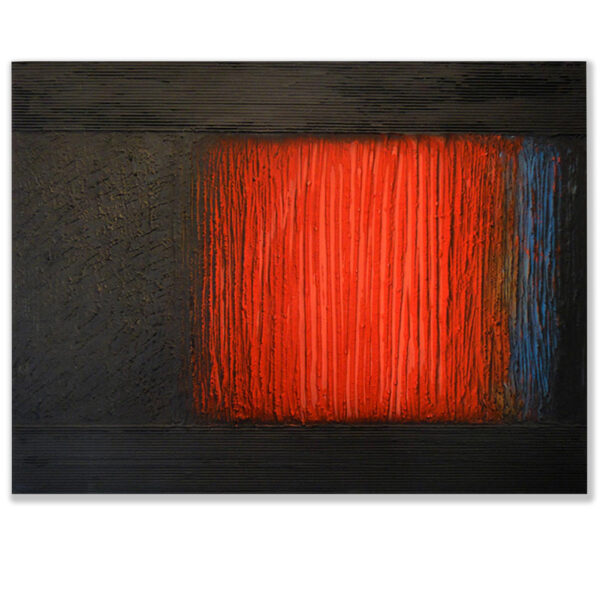 SOLD: Madeleine Tuckfield-Carrano ~ Folded Dusk, 2013. Oil, Mixed Media on Canvas. 95x121cm.