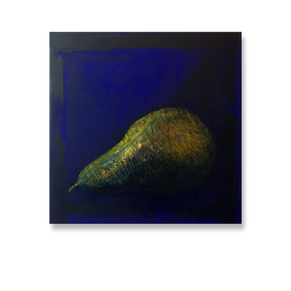 SOLD: Madeleine Tuckfield-Carrano ~ Still Night, 2014. Oil/mixed Media on Canvas. 61x61cm.