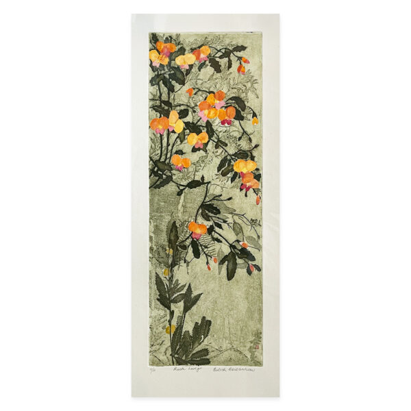 Edith Cowlishaw: Rock ledge 11/11, 2018 UF. More prints by Edith Cowlishaw available Artsite Contemporary Sydney Australia.