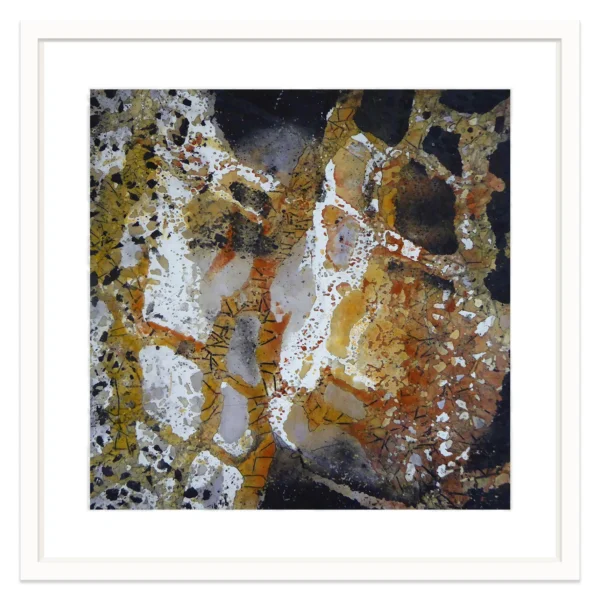 SOLD: Kerwayne Berry - Hot Rocks II, 2015. Bay of Fires