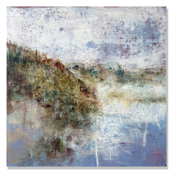 Exhibition: Claudio Valenti, Landscapes of My Heart. 12 August - 03 September 2023 Solo Exhibition in Gallery.1, Artsite Contemporary Australia. SOLD: Claudio Valenti - Lake Tekapo (South Island) New Zealand, 2023. Mixed Media on alupanel float mounted, 60x60cm.