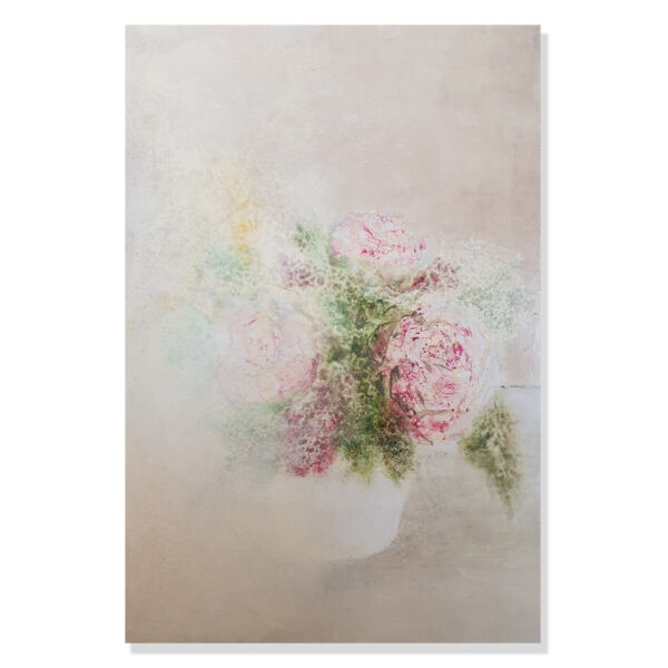 Exhibition: Claudio Valenti, Landscapes of My Heart. 12 August - 03 September 2023 Solo Exhibition in Gallery.1, Artsite Contemporary Australia. SOLD: Claudio Valenti - Peonies, 2023. Lithographic ink on alupanel float mounted, 60x40cm
