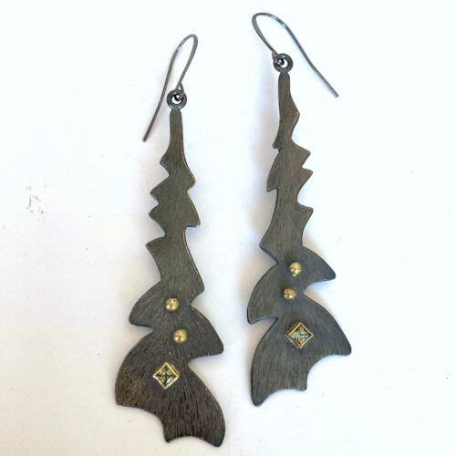 Dorothy Erickson: Banksia earrings for May – Hesperia Collection, 2022