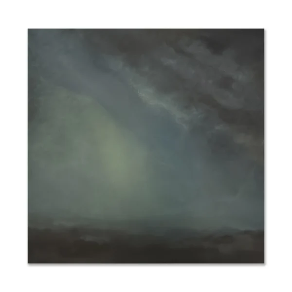 Francesca Raft: Darkness cometh, 2024 Oil on linen, 66cm x 66 cm FRANCESCA RAFT | Reflections in Light Solo Exhibition 08 – 30 June 2024 Artsite Contemporary Gallery Sydney Australia