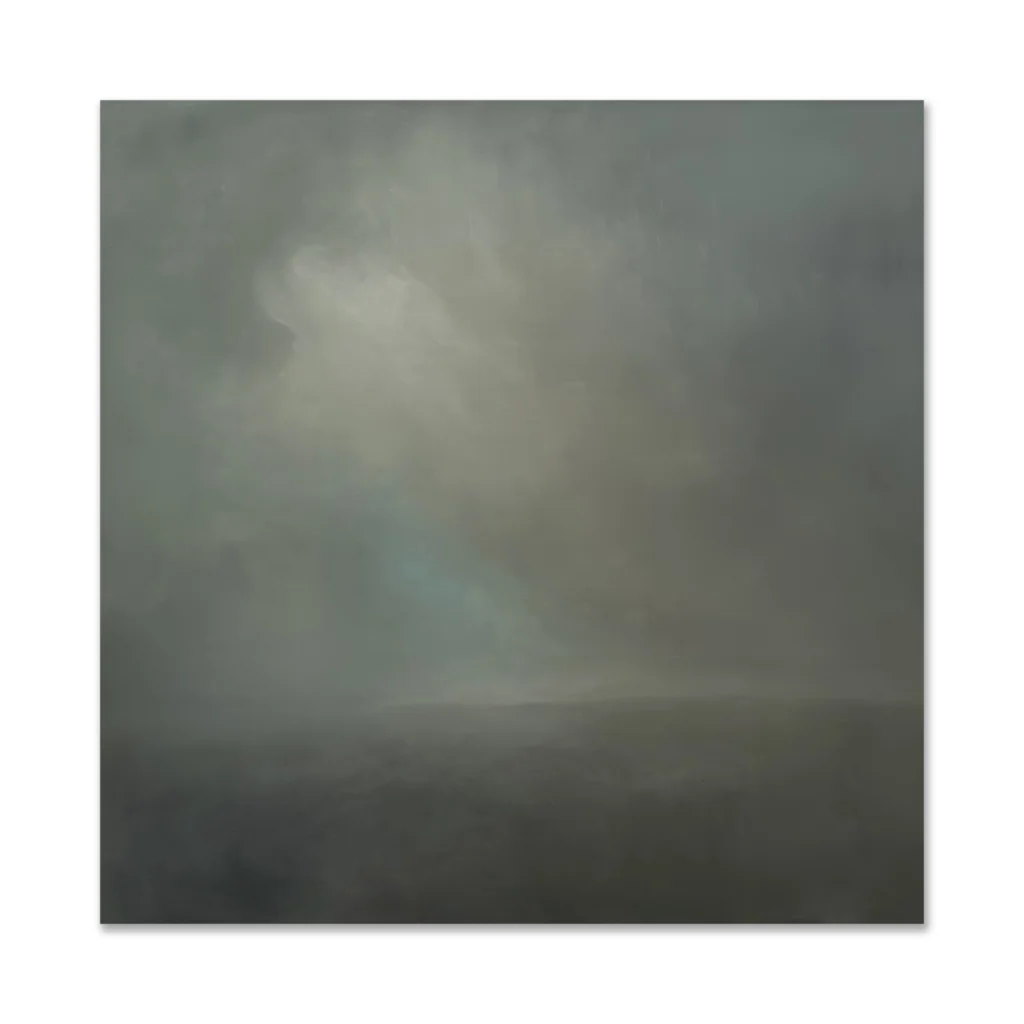 Francesca Raft: Embrace, 2024 Oil on linen, 122cm x 122cm FRANCESCA RAFT | Reflections in Light Solo Exhibition 08 – 30 June 2024 Artsite Contemporary Gallery Sydney Australia