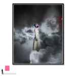 Lisa Tomasetti<br /><span><em>Held aloft by pregnant clouds</em>, 2022 (Framed)</span> - Image 3
