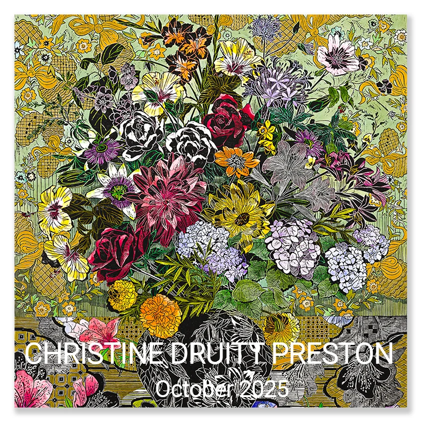 Solo Exhibition | Christine Druitt Preston: Ephemeral beauty – a second life! | October 2025 | Artsite Contemporary Art Galleries Sydney