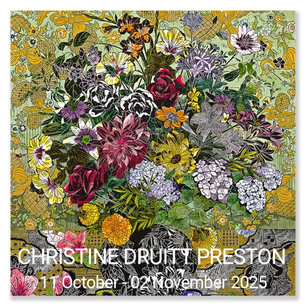 Solo Exhibition | Christine Druitt Preston: Ephemeral beauty – a second life! | October 11 - November 2025 | Artsite Contemporary Art Galleries Sydney