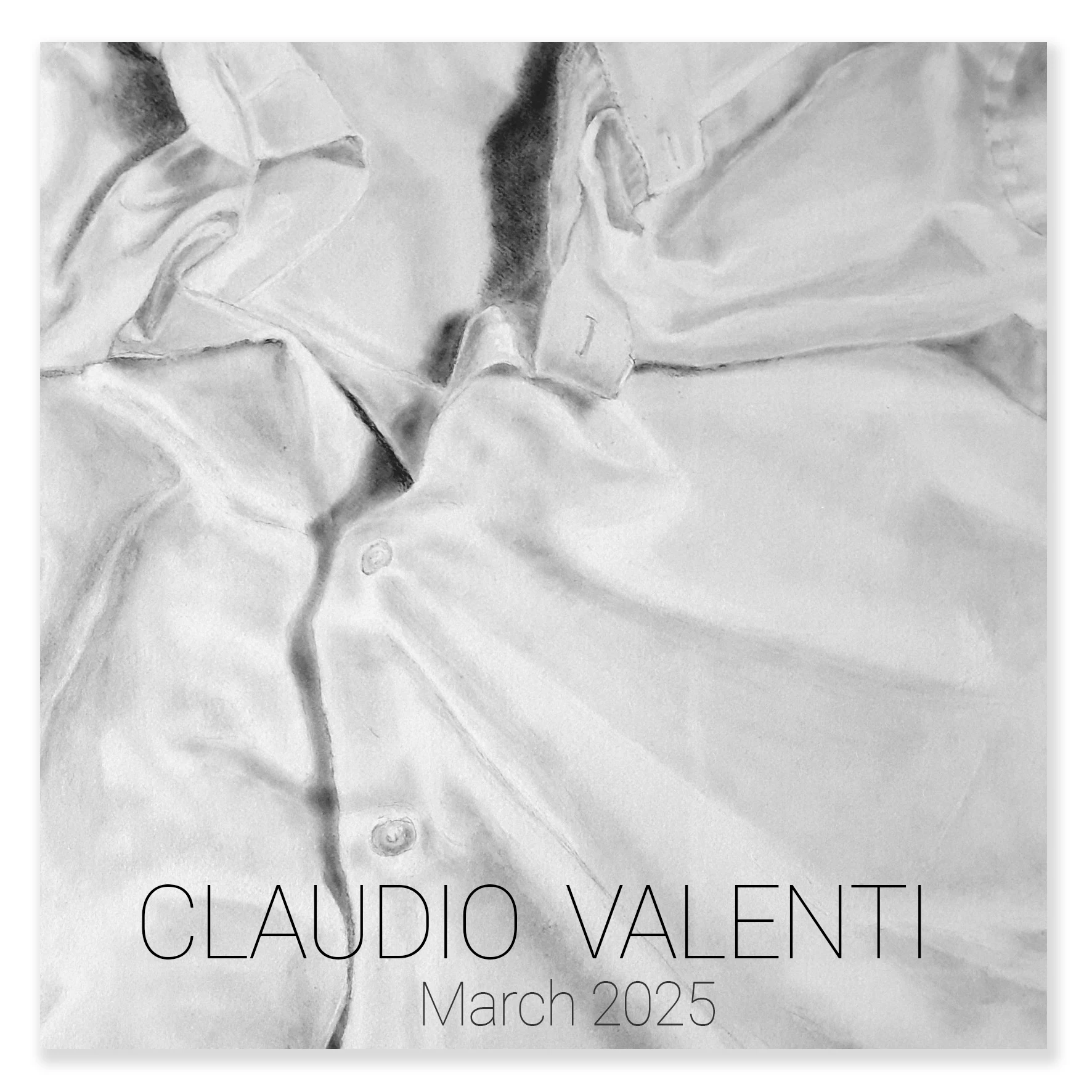 Claudio Valenti: Garment Chronicles. Solo Exhibition March 2025. Artsite Contemporary Art Galleries Sydney.