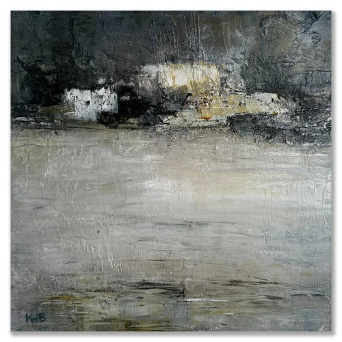 Kerwayne H. Berry: Where the light falls, 2025 Oil on wood panel. Image size: 30x30cm. Framed size: 33x33cm. $850 Travelling down in the Shoalhaven...