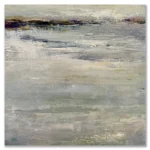 Kerwayne H. Berry: Layered light, 2025 Mixed Media on Arches Oil Paper 300gsm. Image size: 41x41cm. Framed size: 60x60cm. $1600 ...there is the universal appeal of light, rocks & moving water...