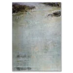 Kerwayne Berry: Ribbons of light, 2025 Oil on canvas. Image size: 41x57cm.amed size: 65x80cm.