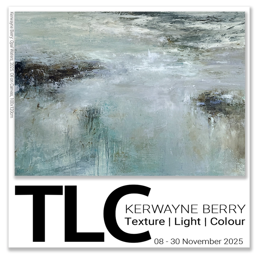 Kerwayne Berry | TLC | Texture Light Colour | Solo Exhibition | 08 - 30 November 2025. Artsite Contemporary Sydney