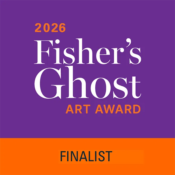 Congratulations to Christine Druitt Preston, whose work, 'The fair sex - Felicity'2025, has been selected as finalist in the Open Category of the 2026 Fisher's Ghost Art Award.